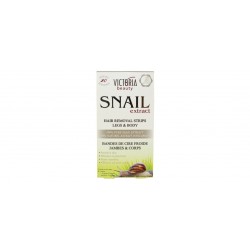 Депилиращи ленти за тяло с екстракт от охлюви Snail Extract - Victoria Beauty